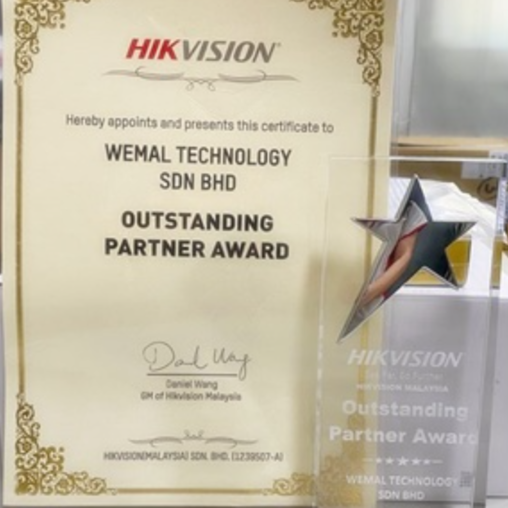 HIKVISION OUTSTANDING PARTNER AWARD